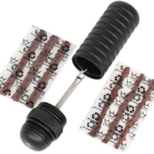 Peaty's Tubeless Bike Tyre Puncture Repair Plugger Kit - for MTB, Road & XC Bicycle Tyres - Unique Single-Sided Fork, for Rapid Puncture Repair to Fix Punctures Fast - 3X 3mm & 1.5mm Plugs