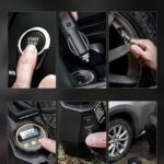 AstroAI Tire Inflator Portable Air Compressor Tire Air Pump for Car Tires - Car Accessories, 12V DC Auto Pump with Digital Pressure Gauge, Emergency LED Light for Bicycle, Balloons, Yellow - Image 8