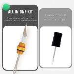 BWSHLF Tubeless Bike Tire Repair Kit for MTB and Road Bicycle Tires, Puncture Kit Include Bacon Strips Embedding Tool - Image 5