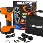 Bullseye Pro Tire Inflator Portable Air Compressor, Car Tire Inflator Portable, Portable Air Pump for Car Tires - 150PSI, 12V DC 1500 mAhs with Tire Pressure Gauge, Rechargeable As Seen On TV(Orange) - Image 7