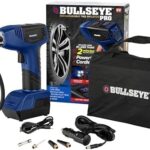 Bullseye Pro Tire Inflator Portable Air Compressor, Car Tire Inflator Portable, Portable Air Pump for Car Tires - 150PSI, 12V DC 1500 mAhs with Tire Pressure Gauge, Rechargeable As Seen On TV(Blue) - Image 7