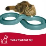 Coastal Pet Turbo Track Cat Toy - Cat Ball Toy & Racetrack - Easy Assembly - Slate Blue (1 Pack) - Image 2
