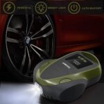 TEROMAS Tire Inflator Portable Air Compressor, Air Pump DC/AC for Car Tires 12V DC and Other Inflatables at Home 110V AC, Digital Electric Tire Pump with Pressure Gauge(Green) - Image 6