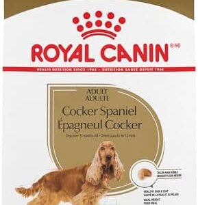 Royal Canin Cocker Spaniel Adult Dry Dog Food, 25 lb bag