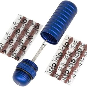 Peaty's Tubeless Bike Tyre Puncture Repair Plugger Kit - for MTB, Road & XC Bicycle Tyres - Unique Single-Sided Fork, for Rapid Puncture Repair to Fix Punctures Fast - 3X 3mm & 1.5mm Plugs