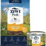 ZIWI Peak Chicken Dog Food Bundle – All Natural, High Protein, Grain Free & Limited Ingredient, with Superfoods (Air-Dried 16oz Bag + Case of 12, 6oz Cans)