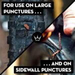 Peaty's Tubeless Bike Tyre Puncture Repair Plugger Kit - for MTB, Road & XC Bicycle Tyres - Unique Single-Sided Fork, for Rapid Puncture Repair to Fix Punctures Fast - 3X 3mm & 1.5mm Plugs - Image 5