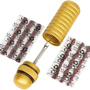 Peaty's Tubeless Bike Tyre Puncture Repair Plugger Kit - for MTB, Road & XC Bicycle Tyres - Unique Single-Sided Fork, for Rapid Puncture Repair to Fix Punctures Fast - 3X 3mm & 1.5mm Plugs