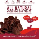 Beg & Barker Beef Chips for Dogs (8 Ounce, Pack of 1) - Single Ingredient Dog Treats Made for Large & Small Dogs Protein Human Grade Dog Treats Made from Real Meat Beef, Made in USA - Image 3