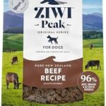 ZIWI Peak Air-Dried Dog Food – Beef - All Natural, High Protein, Grain Free, Limited Ingredient w/ Superfoods (88oz)