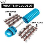 Peaty's Tubeless Bike Tyre Puncture Repair Plugger Kit - for MTB, Road & XC Bicycle Tyres - Unique Single-Sided Fork, for Rapid Puncture Repair to Fix Punctures Fast - 3X 3mm & 1.5mm Plugs - Image 2