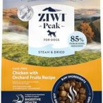 Ziwi Peak Steam & Dried Dog Food - Cage-Free Chicken w/Fruits - High Protein, Low Carb, All Breeds & Lifestages, for Digestive Health (28.8oz)