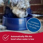 Coastal Pet Bergan Auto-Wata - Outdoor Dog & Cat Water Dispenser - Automatic Water Bowl for Pets - Made from Durable, BPA-Free Plastic - Self-Watering Cat & Dog Bowl - Navy, 48 Ounces - Image 5