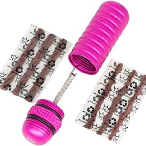 Peaty's Tubeless Bike Tyre Puncture Repair Plugger Kit - for MTB, Road & XC Bicycle Tyres - Unique Single-Sided Fork, for Rapid Puncture Repair to Fix Punctures Fast - 3X 3mm & 1.5mm Plugs