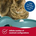 Coastal Pet Turbo Track Cat Toy - Cat Ball Toy & Racetrack - Easy Assembly - Slate Blue (1 Pack) - Image 4