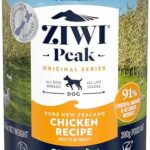 ZIWI Peak Canned Wet Dog Food – All Natural, High Protein, Grain Free, Limited Ingredient, with Superfoods (Chicken, Case of 12, 13.75oz Cans)