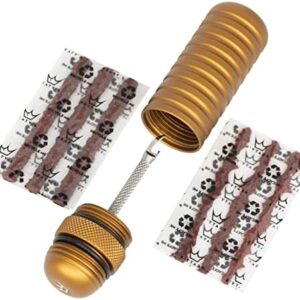 Peaty's Tubeless Bike Tyre Puncture Repair Plugger Kit - for MTB, Road & XC Bicycle Tyres - Unique Single-Sided Fork, for Rapid Puncture Repair to Fix Punctures Fast - 3X 3mm & 1.5mm Plugs