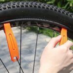Bike Inner Tire Patch Repair Kit - with 36 Pcs Vulcanizing Patches, Bicycle Tire Repair Kit with Portable Storage Box, Repair Tools, Metal Rasp and Lever for Mountain Bicycle,Scooter and Motor - Image 8