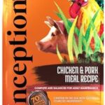 Inception® Dry Dog Food Chicken & Pork Meal Recipe – Complete and Balanced Dog Food – Legume Free Meat First Dry Dog Food – 13.5 lb. Bag