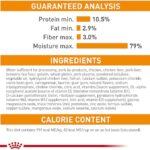 Royal Canin Feline Care Nutrition Hair & Skin Care Loaf in Sauce Canned Cat Food, 3 oz., Case of 24 - Image 6