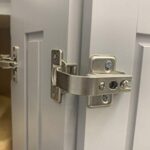 Burks Hinges 2 Pack Lazy Susan Hardware 90 Degree Pie Cut Bifold Door Hinge Corner Cabinet Door Hardware - Image 9