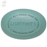 Lightfoot's Pine Soap for Men (Set of 4 Bars) All Natural Pine Scented Mens Athletic Soap for Body or Hands - Image 6