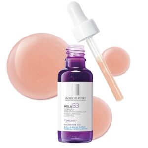La Roche-Posay Mela B3 Serum, Dark Spot Corrector With Anti-Aging Melasyl + 10% Niacinamide, Discoloration Correcting Serum for Sun Spots, Age Spots & Post-Acne Marks