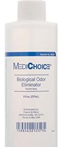 MediChoice Biological Odor Eliminator, Scented, Pump Spray, 8 Oz, 1314OE8120 (Each of 1)