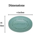 Lightfoot's Pine Soap for Men (Set of 4 Bars) All Natural Pine Scented Mens Athletic Soap for Body or Hands - Image 5