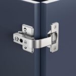 Burks Hinges 2 Pack Lazy Susan Hardware 90 Degree Pie Cut Bifold Door Hinge Corner Cabinet Door Hardware