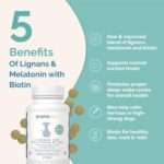 PranaPets Lignans & Melatonin with Biotin Blend Naturally Aids in Relieving Symptoms of Cushing’s in Dogs up to 25 lb | Promote Healthy Balance & Overall Well-Being - Image 5