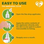Flea and Tick Prevention for Small Dogs & Cats, Rabbits - Natural Flea Treatment & Pest Control - Topical Flea & Mosquito Repellent for Puppy and Kitten - All Pets - Image 7