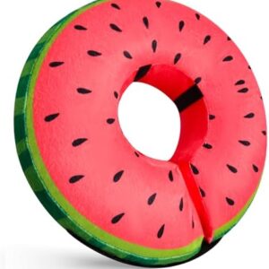 Katoggy Inflatable Dog Cone Collar for Dogs After Surgery, Soft Adjustable Blow up Donut Dog E-Collar for Small Medium Large Dog and Cats