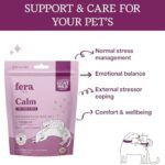 Fera Pet Organics Calming Goat Milk Cat & Dog – Vet Created - Pet Anxiety, Stress & Hyperactivity - Ashwagandha Supplement with GABA-60 Servings - Image 2