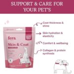 Fera Pet Organics Skin & Coat Goat Milk Cat & Dog – Vet Created - Pet Coat Thickness & Skin Hydration - Collagen, Biotin & Vitamin C - 60 Servings - Image 2