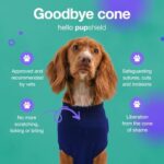 PupShield - Dog Surgery Recovery Suit Male and Female - All Dog Sizes - Easy to Use Anti Licking Design Breathable Comfortable - Spay & Neuter Recovery Suit - Surgical Onesie - Cone Alternative - Image 2