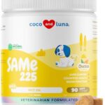 Same for Dogs - 90 Soft Chews - S-Adenosyl-L-Methionine - with MCT Oil for Better Absorption - Promotes Brain Health, Liver Support, and Cognitive Function