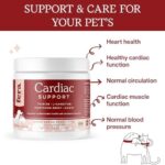 Fera Pets Cardiac Supplement for Dogs & Cats – 120 Capsules​ - Vet Created -Cardiovascular Function & Strength-Taurine, CoQ10, Organic Hawthorne Berry - Image 2