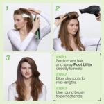 Redken Root Lifter Volumizing Spray Foam For All Hair Types - Provides Body, Volume & Anti-Frizz Protection, Medium Control - Image 4