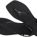 Havaianas Women's Soleil Sandals - Two Strap Sandals for Women - Black, 11/12 - Image 4