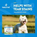 NaturVet Lutein Tear Stain Supplements for Dogs & Cats – Prevents Tear Stains for Dog, Cat Breeds – Includes Oregon Grape Root, Marshmallow Root, Cranberry Extract – 120 Ct. - Image 4