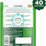 Greenies Supplements Calming Chews for Dogs Chicken Flavor, 7.3 oz. Container of 40 ct. Soft Chews Dog Calming Supplements - Image 2