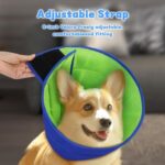 Inspack Soft Dog Cone Collar Alternative, E Cones for Small Dogs/Cat/Puppy to Stop Licking after Surgery, Comfortable All Paws Comfy Elizabethan Collars, Neuter Recovery Ecollars of Shame Alternatives - Image 7