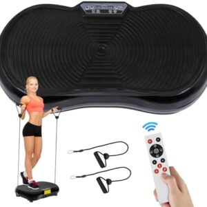 ZENY Vibration Plate Exercise Machine, Whole Body Workout Vibration Fitness Platform for Weight Loss, Toning Wellness, Home Gym Equipment