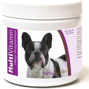 Healthy Breeds French Bulldog Multi-Vitamin Soft Chews 60 Count