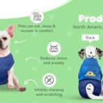 SurgiSnuggly E Collar Alternative Cone for Dogs After Surgery, It's Easier Than Dog Cones for Large Dogs and It's Made with American Textile to Protect Your Pet's Wounds and Bandages, XL BB EC - Image 3