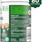 Greenies Supplements Calming Chews for Dogs Chicken Flavor, 14.7 oz Container of 80 ct. Soft Chews Dog Calming Supplements - Image 2
