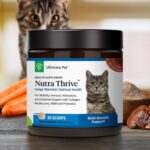 Ultimate Pet Nutrition Nutra Thrive™ Cat Supplement, Vet-Developed Powder for Mobility, Immune Support, Antioxidants & Digestion with Probiotics, Collagen, & Superfoods, 30 Servings - Image 4