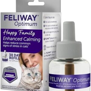 FELIWAY Optimum, Enhanced Calming Pheromone 30-day Refill – 1 Pack
