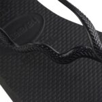 Havaianas Women's Soleil Sandals - Two Strap Sandals for Women - Black, 11/12 - Image 6